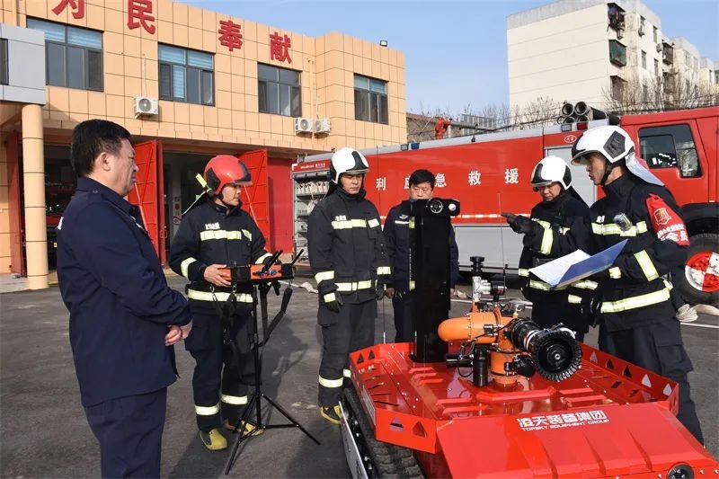 “新戰(zhàn)友”入列，使命必達(dá)， 北京凌天智能助力東營(yíng)油田消防隊(duì)